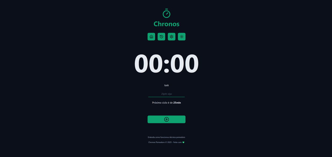 Chronos Pomodoro
